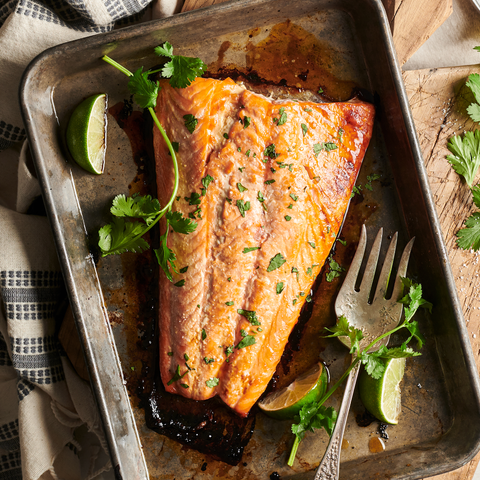 Amazing Broiled Salmon, Two Ways