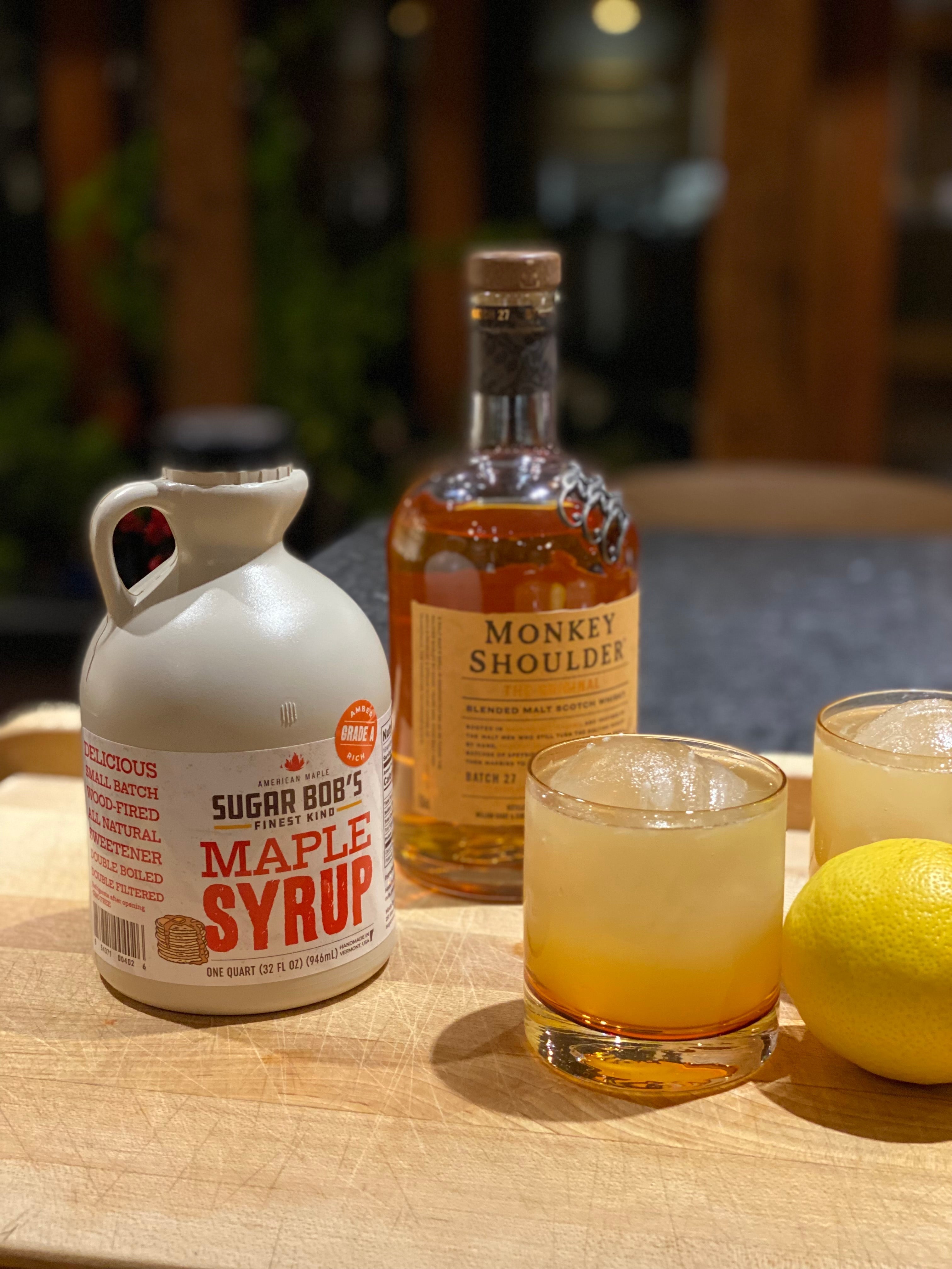 Maple Whiskey Sour