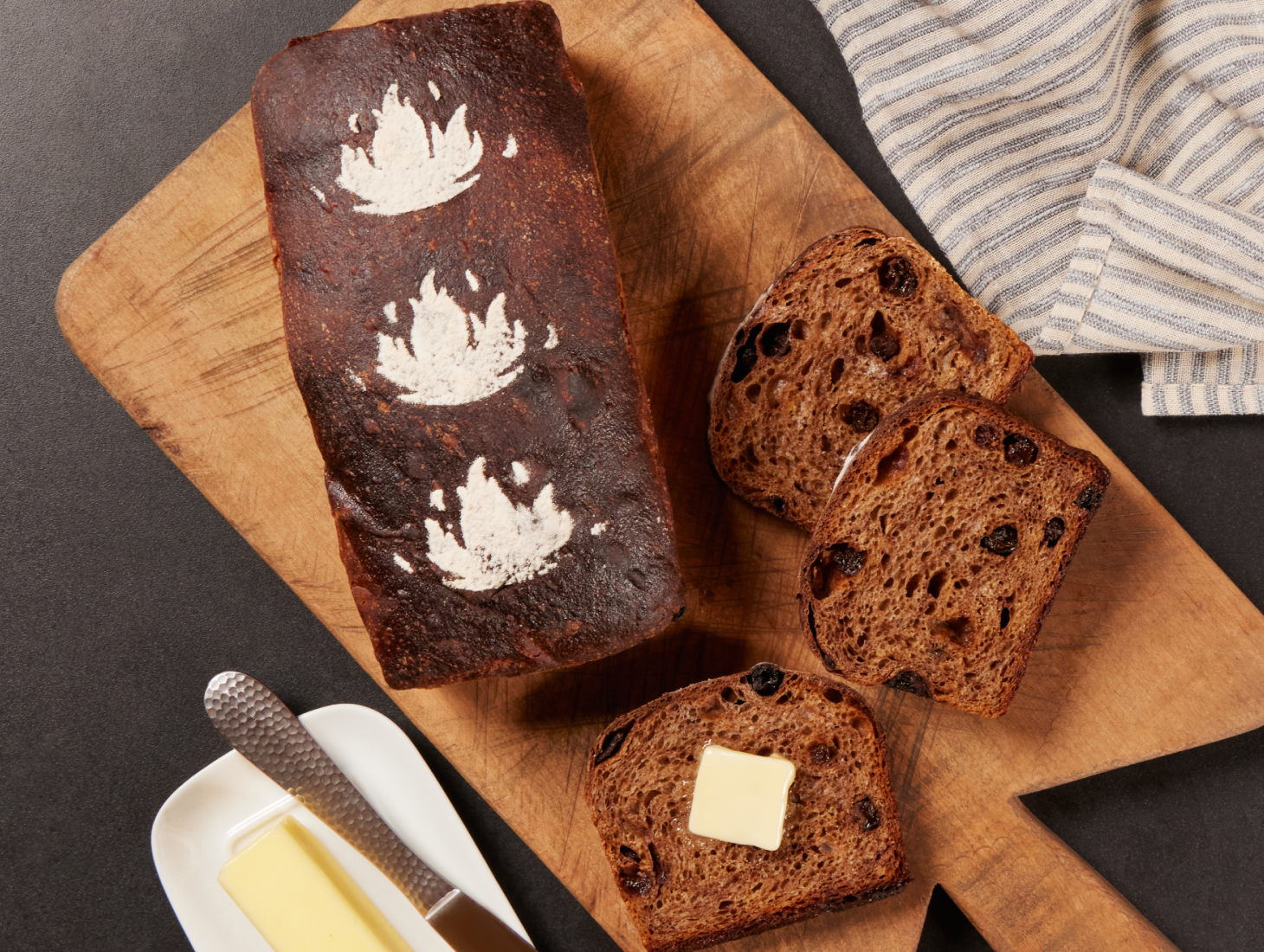 Maple Cinnamon Raisin Bread