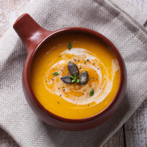 Smoked Maple Butternut Squash Soup