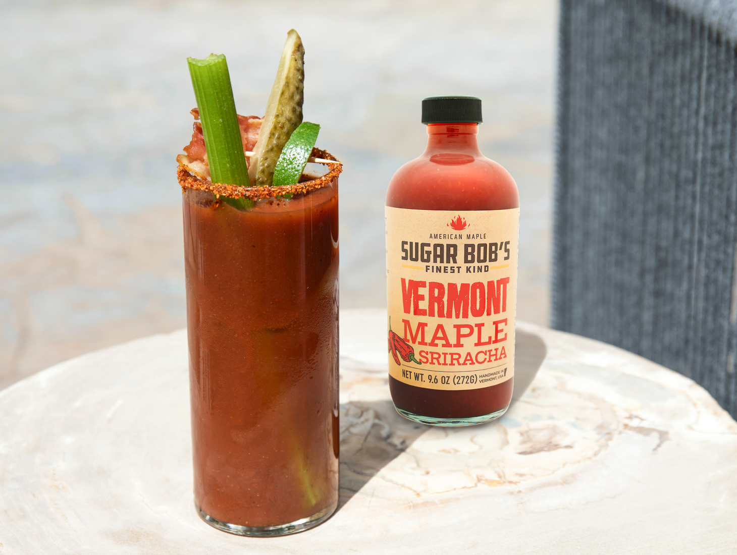 Sweet Heat, Vermont Style: Maple Sriracha Bloody Mary