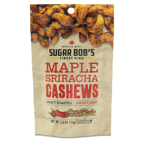 Maple Sriracha Cashews