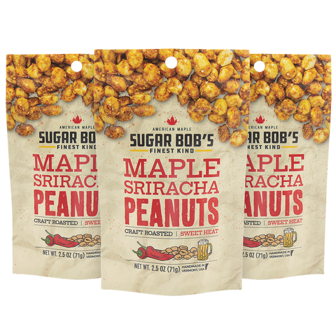 Maple Sriracha Peanuts