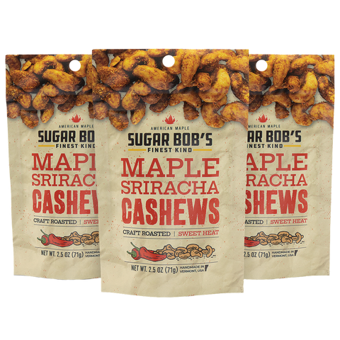 Maple Sriracha Cashews