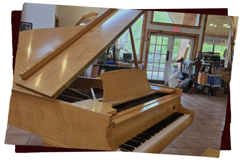 You’re Invited To Play Our Birdseye Maple Steinway