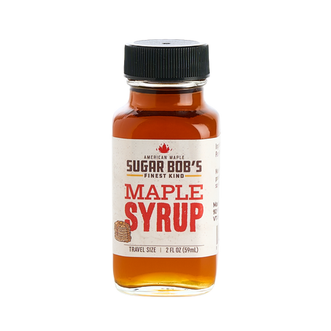 Bottle of Sugar Bob's Maple Syrup Dark Robust