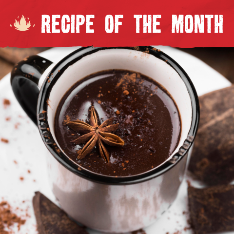 Spicy Maple Hot Chocolate