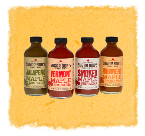 Sugar Bob's four srirachas gift set