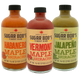 Three Different Varieties of Sriracha