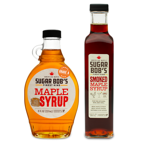 Two types of Syrup - Smoked and Regular